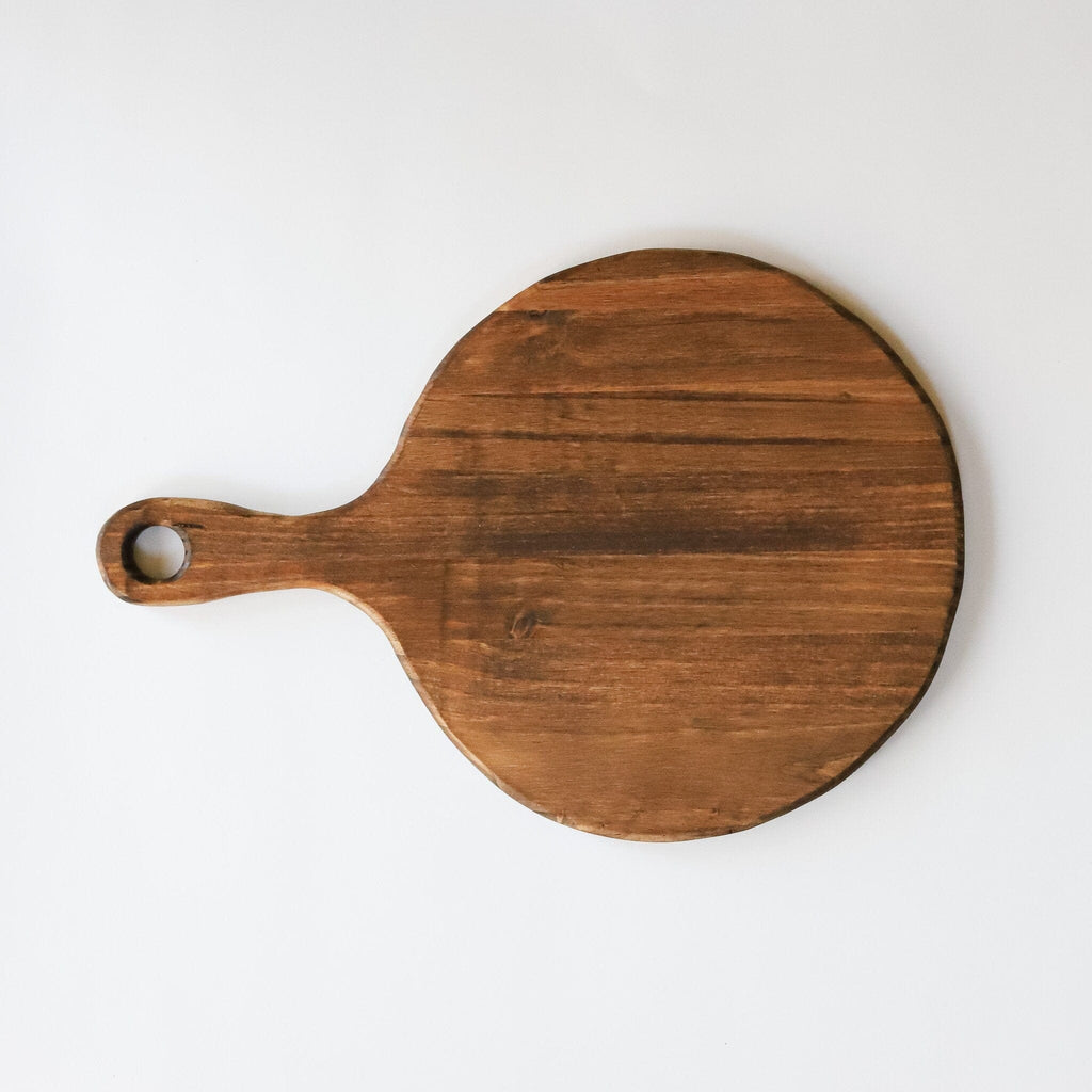 Circle Bread Board | Wood Serving Tray | Handmade Cheese Board | Charcuterie Board | Cutting Board | Bread Board